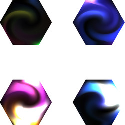 colored background in form a shape vector image