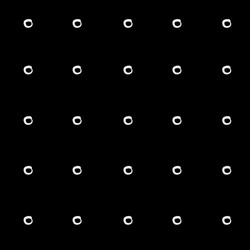 minimal monochrome handwritten pattern dots vector image
