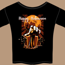 Premium Vector  Halloween t shirt design