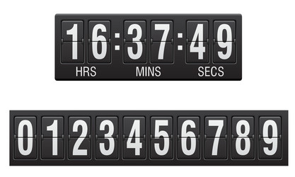 Countdown timer 01 vector