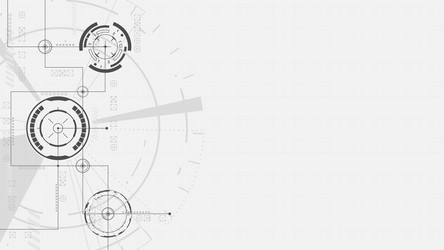 digital internet communication in grey background vector image