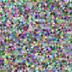 geometric abstract regular triangle mosaic vector image