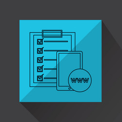 programming language design vector image