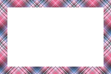 rectangle borders and frames border pattern vector image