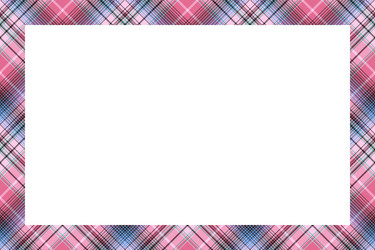 Rectangle borders and frames border pattern vector