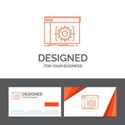 business logo template for api app coding vector image