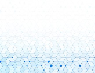 Abstract Molecular Network Background vector image