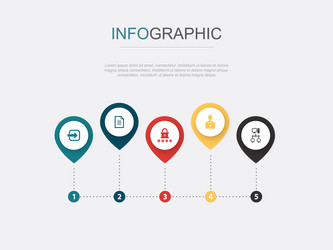 access document password user intranet icons vector image