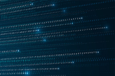big data transfer concepts in internet vector image