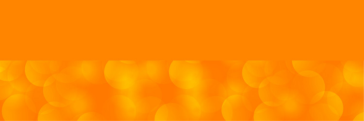 yellow abstract blurred background with bokeh vector image