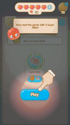 complete set of level button game ui pop-up icon vector image