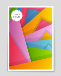 abstract layout background for web vector image