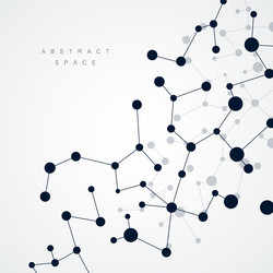 Connection Network Abstract Background vector image