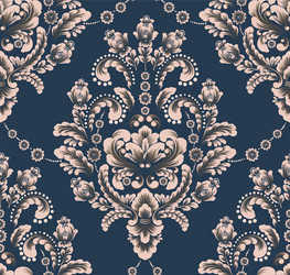 damask seamless pattern element classical vector