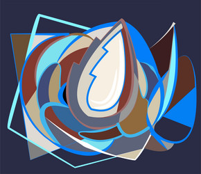Abstract Colorful Shapes vector image