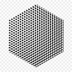 Geometric Hexagon Pattern vector image