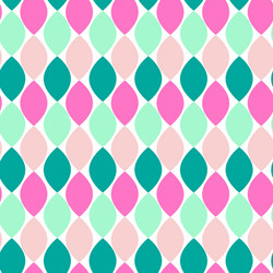 retro style abstract seamless pattern vector