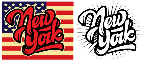 set two templates with name state new vector image