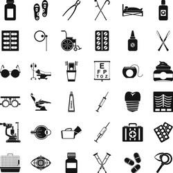 wholesome icons set simple style vector image