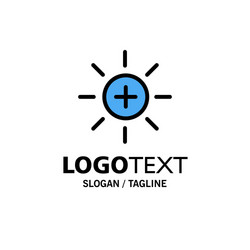 brightness interface ui user business logo vector image