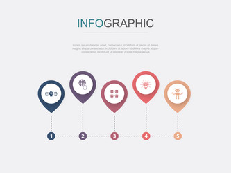 digital revolution internet blockchain vector image