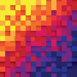 Pixel Color Block Background vector image