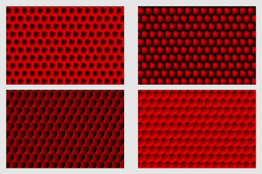 simple circular background vector image