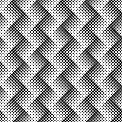 Black and white square pattern background design vector