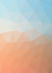 abstract triangular mosaic background vector image