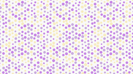 seamless spotted pattern with abstract circles vector image