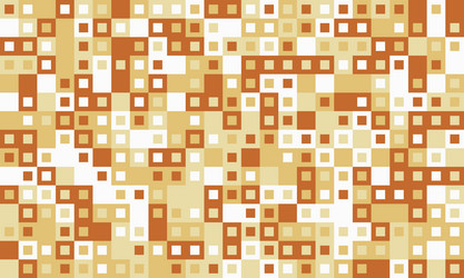 geometric grid pattern with textured cubes vector image