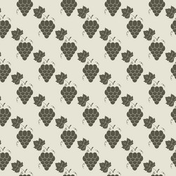 grape pattern vine seamless background vector image