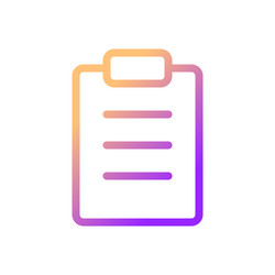 filled tablet pixel perfect gradient linear ui vector image