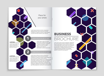 abstract layout background set for art vector image