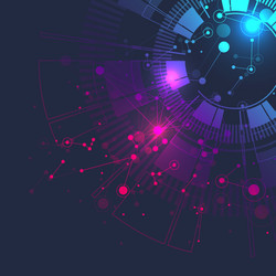 Data Network Abstract vector image