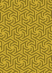 geometric pattern hexagonal grid vector image