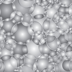 abstract background spheres with a gradient vector image