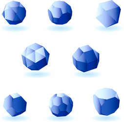 cube elements vector image