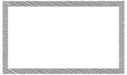 scribble sketch lines rectangle plane squiggly vector image