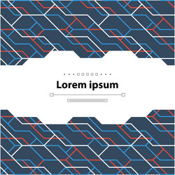 abstract linear pattern and cover backdrop vector image