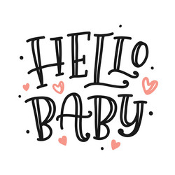 Hand Lettering Baby Shower Vector Images (over 2,400)