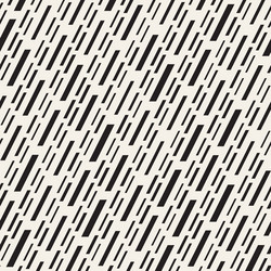 black and white irregular dashed lines pattern vector image