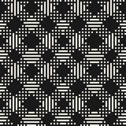 geometric seamless pattern with linear grid vector image