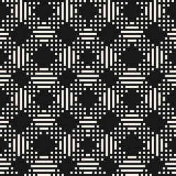 geometric seamless pattern with linear grid vector