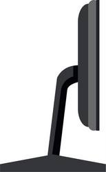 screen monitor computer side view vector image
