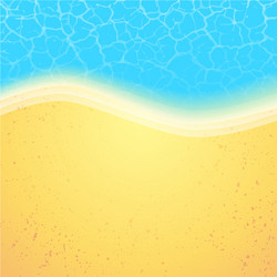 Summer beach background Royalty Free Vector Image