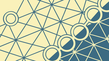 abstract geometric interlocking grid pattern vector image