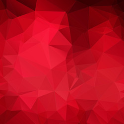 red triangle abstract background vector image