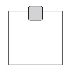 textbox icon text message element for web mockup vector image