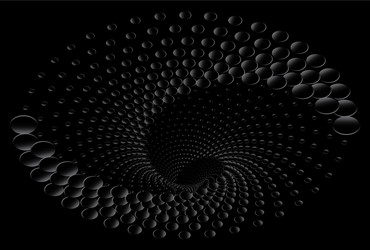 tunnel or wormhole background abstract image vector image